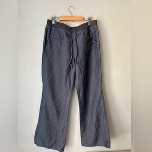 Sandro linen Wide Leg Pants